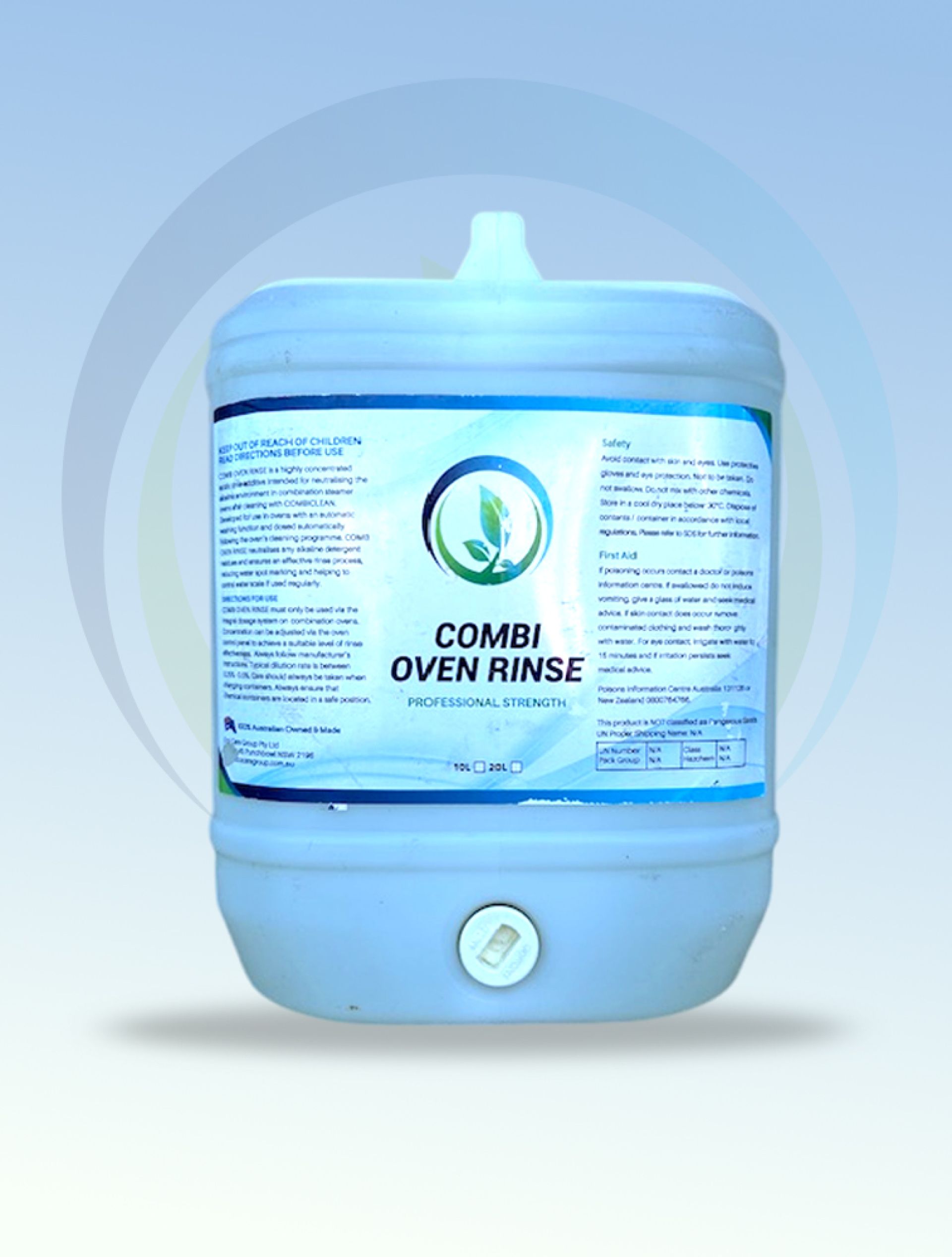 Combi Oven Rinse