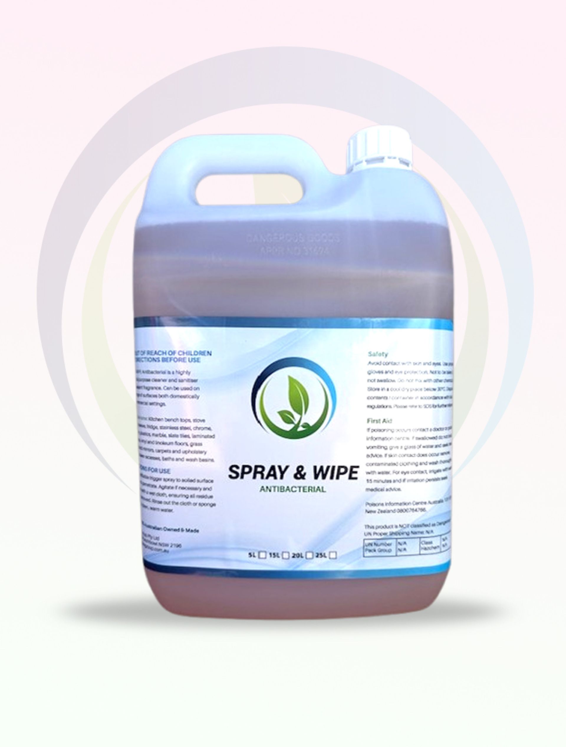 Spray And Wipe Antibacterial