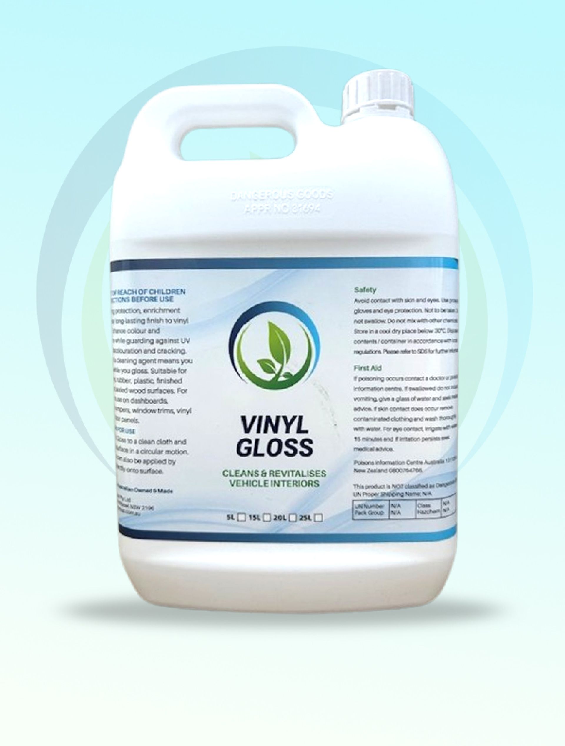 Vinyl Cleaner And Gloss